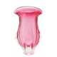 Mid-century modern vase, glass, designed by J. Hospodka, Czechoslovakia, 1960s