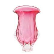 Mid-century modern vase, glass, designed by J. Hospodka, Czechoslovakia, 1960s