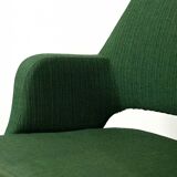Pair of Green Oslosund armchairs by Kinnarps, 1950s