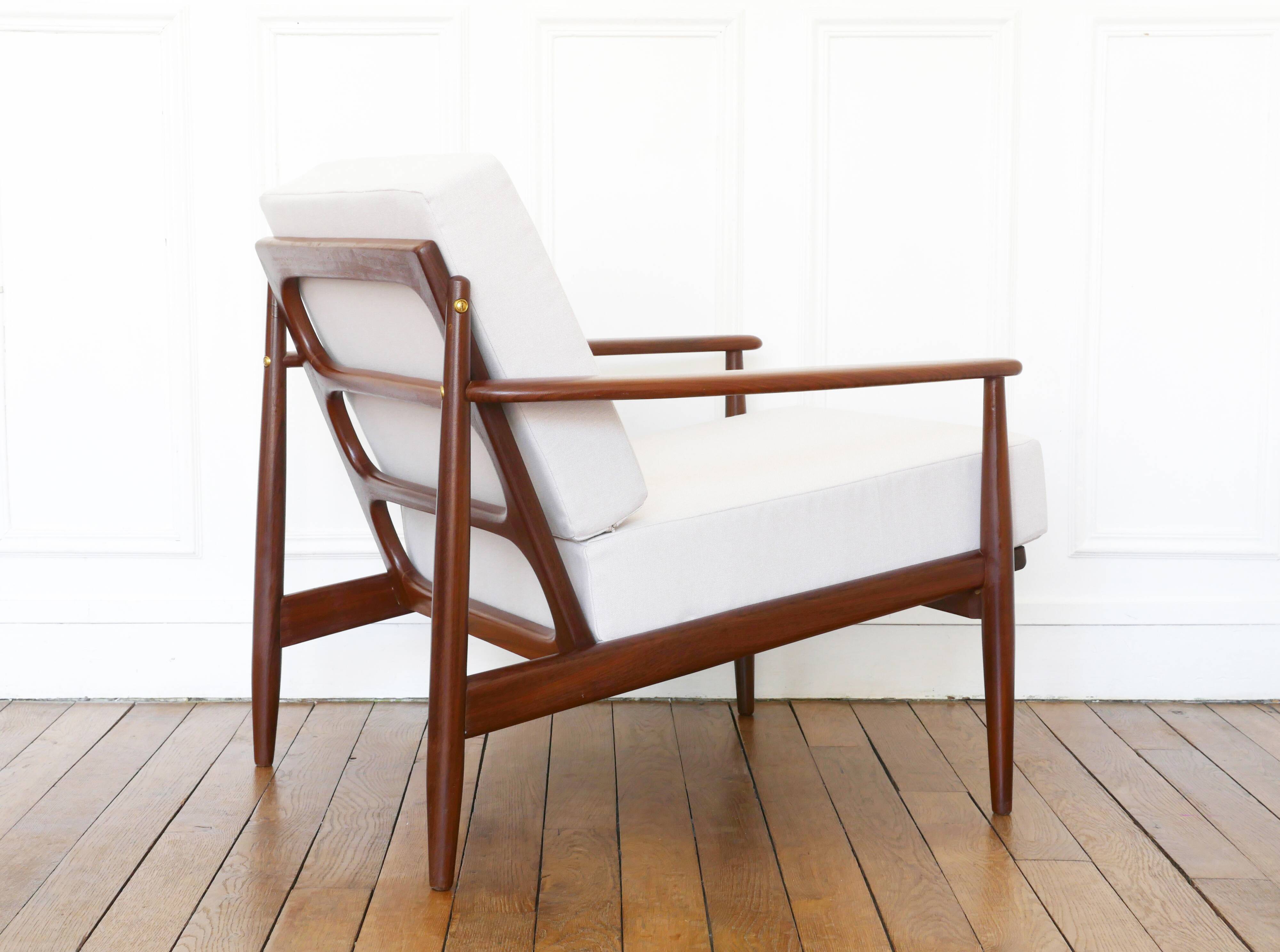 Grete jalk armchair - fabric, foam & straps: new
