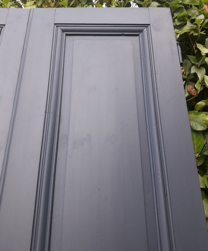 Paire de portes 222x97,5cm de placard