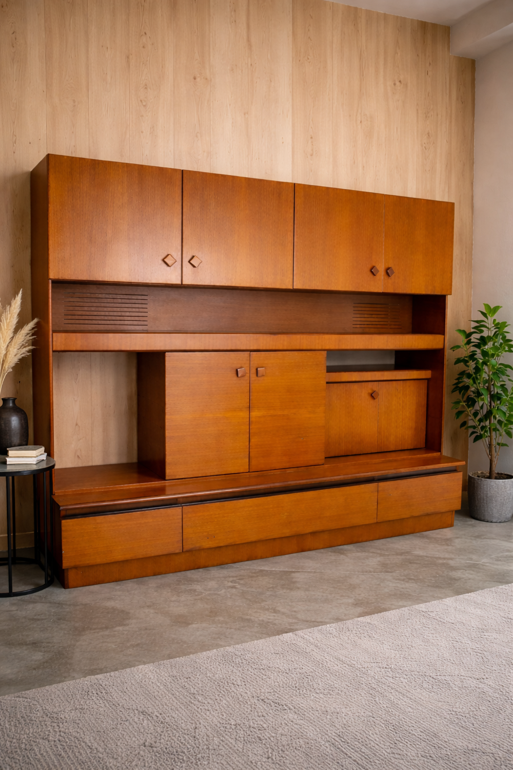 Sideboard, made of solid teak.