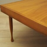 Mahogany coffee table, Italian design, 1970s, production: Italy