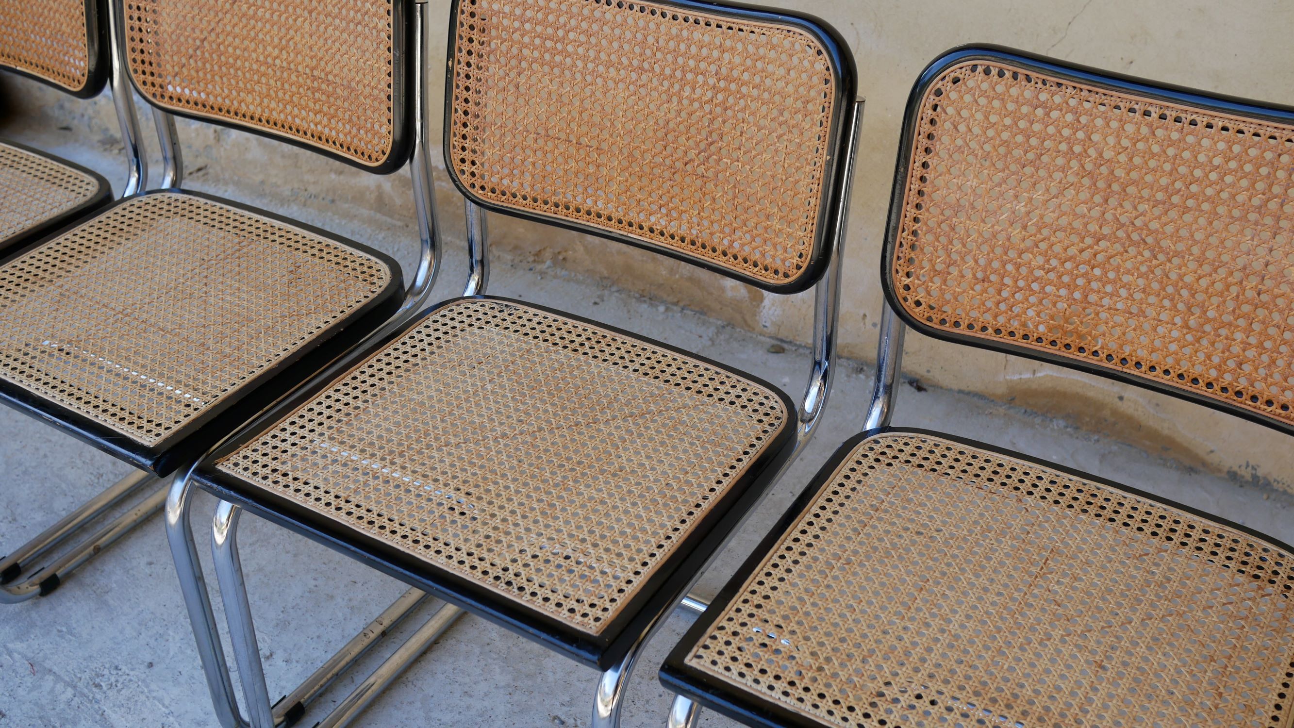 Chair B32 by Marcel Breuer, made in Italy