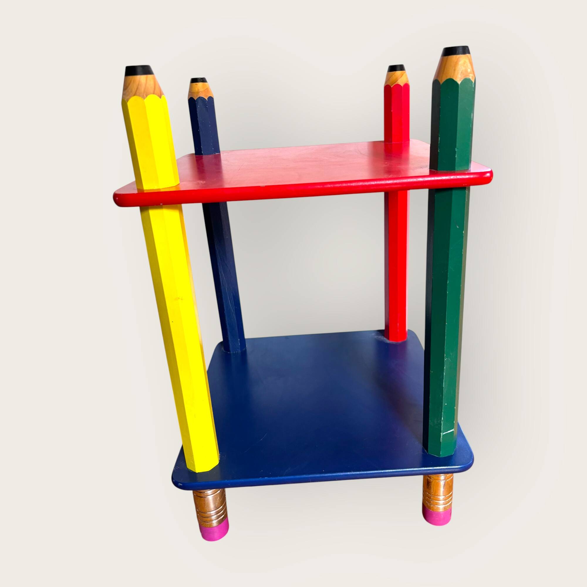 Post-modern table "Crayons de couleur" by Pierre Sala, design France