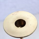 Scandinavian brass candle holder