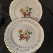 Set of 11 Ceranor St Amand Semi Vitrified Sapho plates