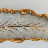 empty porcelain pocket and gold gilding signed