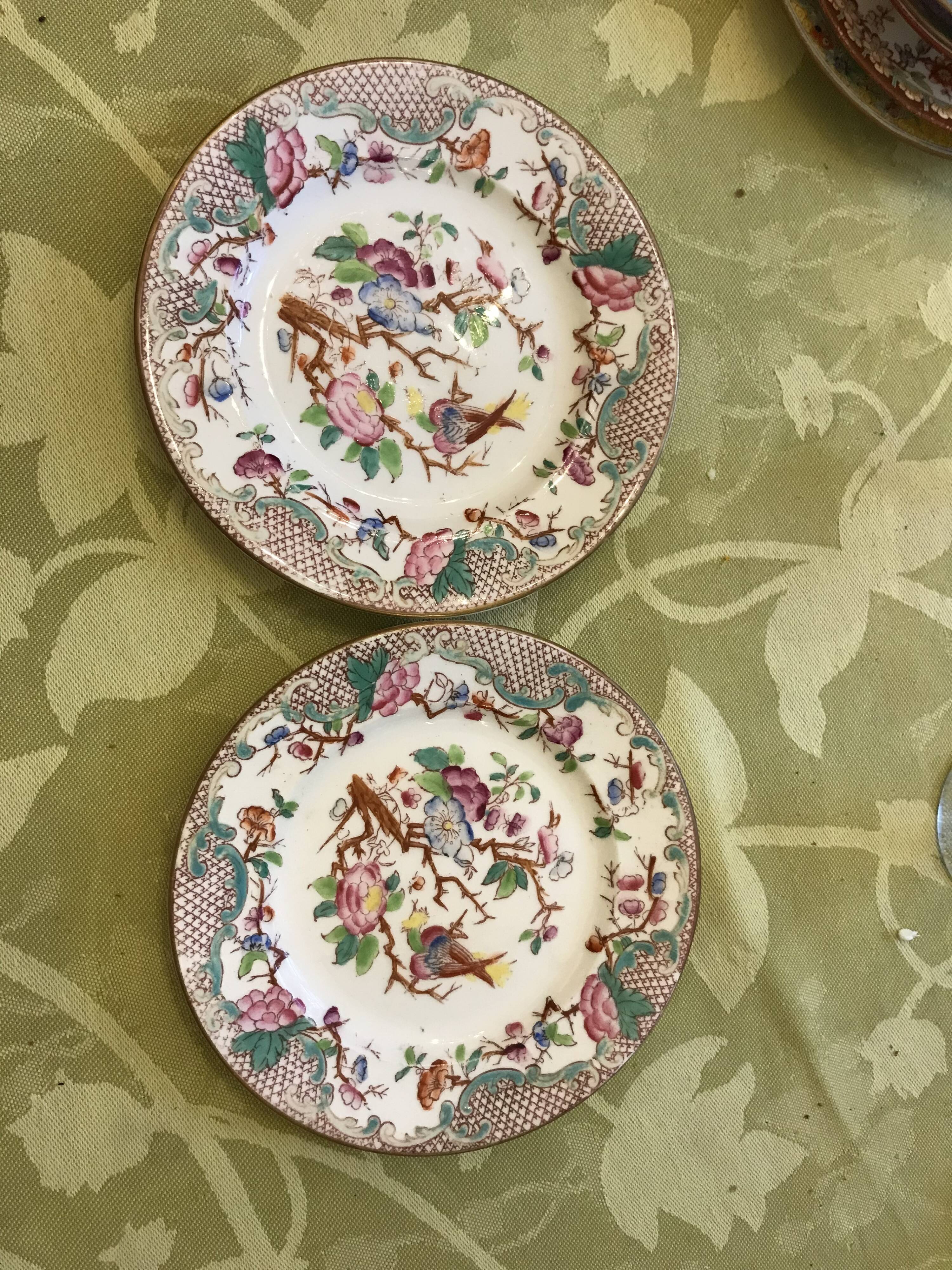 2 assiettes