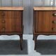 Pair of Vintage Art Deco Bedside Tables