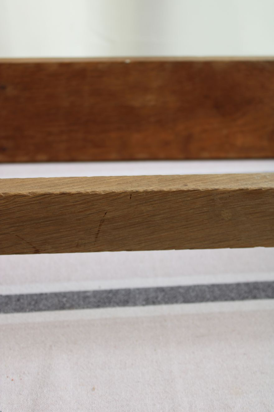Wooden bench
