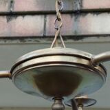 3-arms brass chandelier