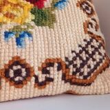 Vintage wool cushion