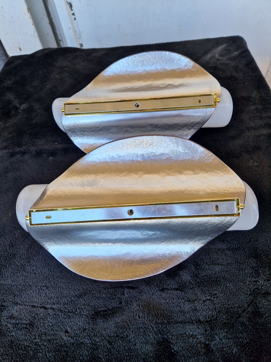 Pair of Murano glass sconces