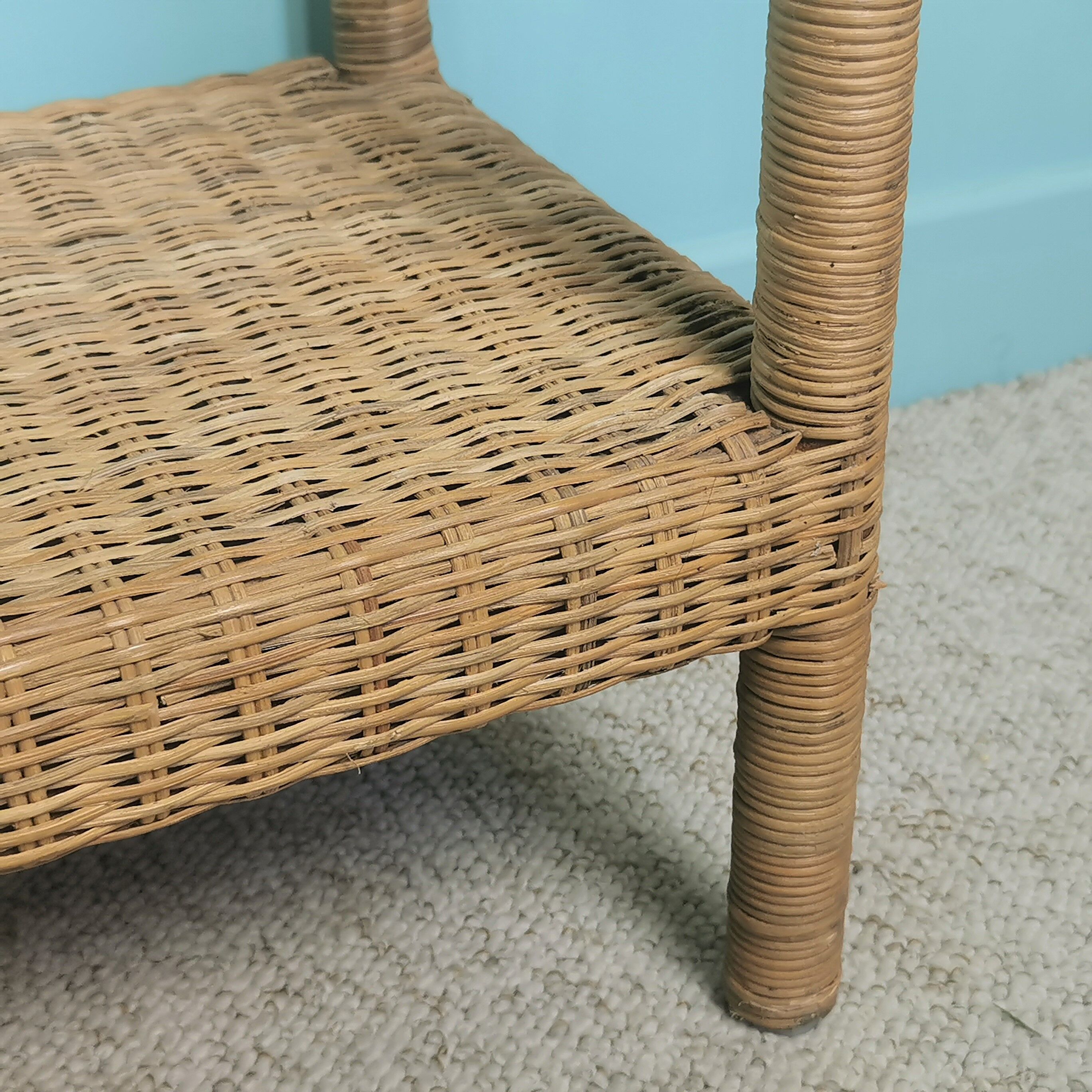 Rattan console
