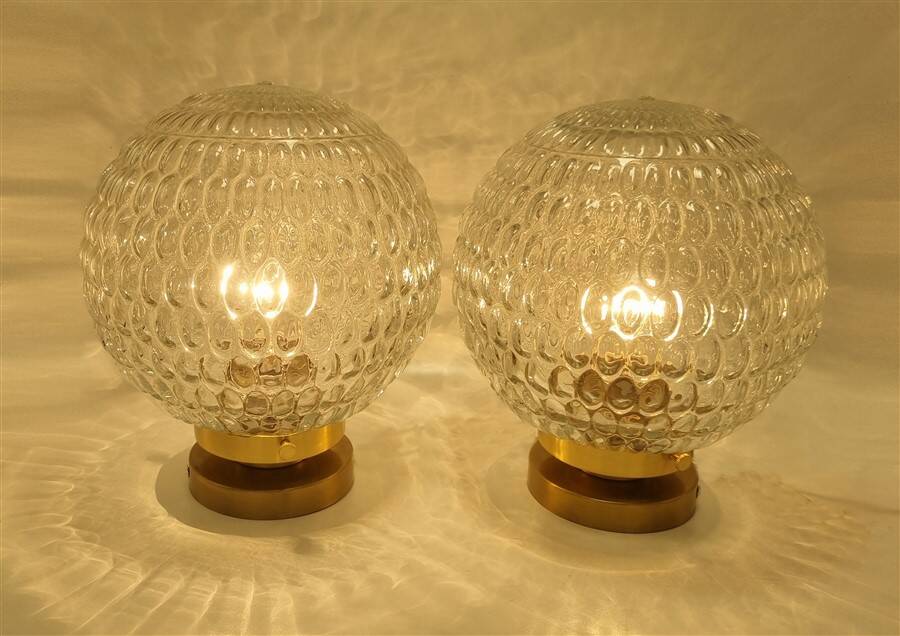 Pair of ceiling lights or wall lights