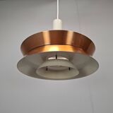 Vintage Danish Brass Pendant Light by Carl Thore for Granhaga, 1960s