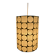 Cylindrical suspension Cocoon by Goldkant, Germany, 1960s