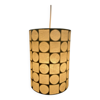 Cylindrical suspension Cocoon by Goldkant, Germany, 1960s