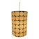 Cylindrical suspension Cocoon by Goldkant, Germany, 1960s