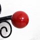 Boules wall mirror coat rack