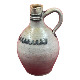 Bottle with handle brandy sandstone of Alsace 20th