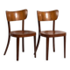 Chaises en bois courbé de style rétro (vers 1950). Ensemble de 2 pièces #3