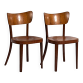 Chaises en bois courbé de style rétro (vers 1950). Ensemble de 2 pièces #3