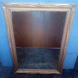 Louis XV mirror in gilded wood 110 cm