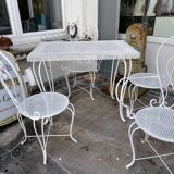 Living room wrought iron garden