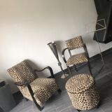 Ensemble fauteuil art déco