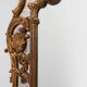 Rococo style gilt mirror with marbled glass border by Deknudt, Belgium, 197