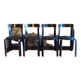 Suite 4 chairs Dietiker Bruno Rey
