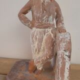 Bookend in terracotta