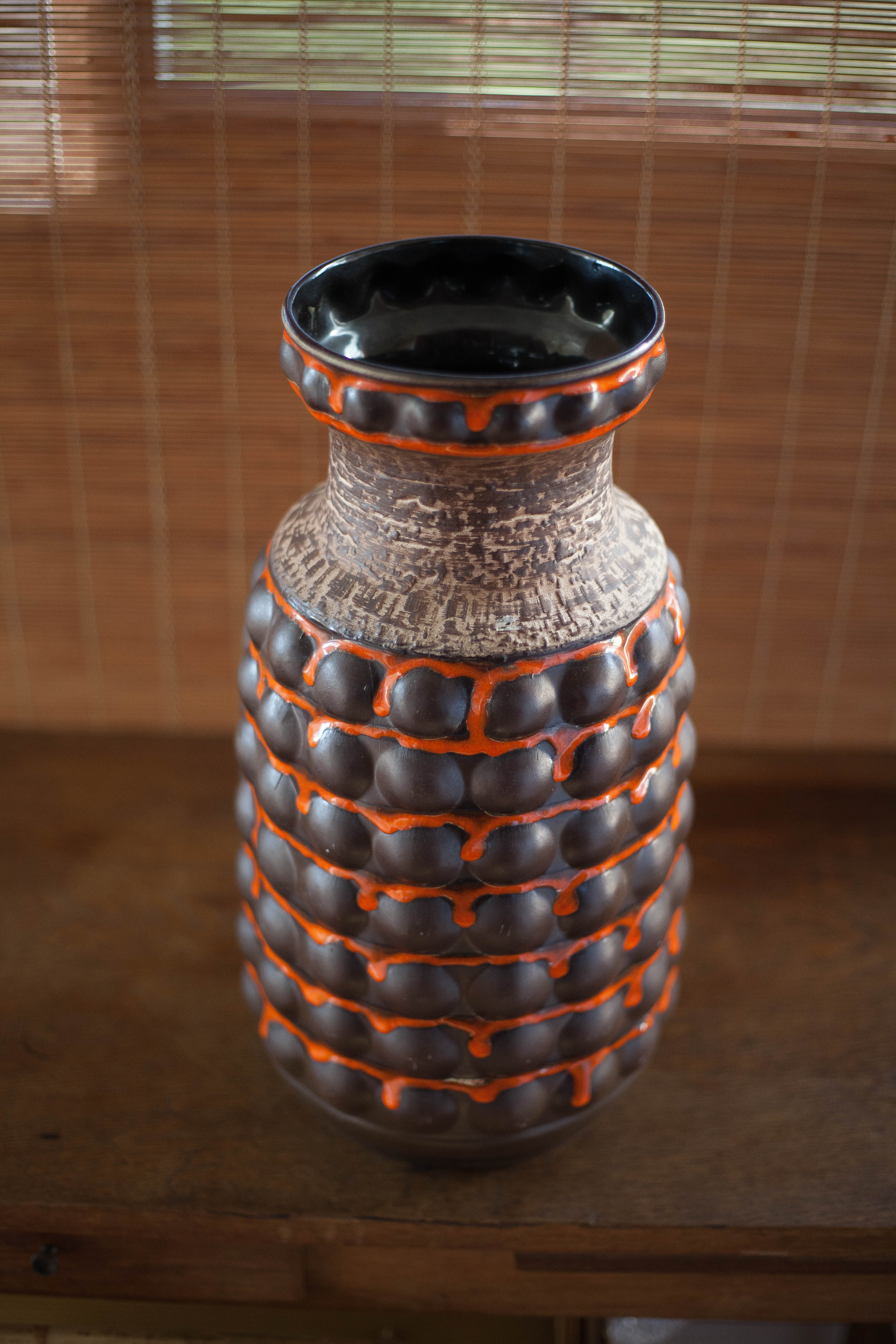 Ceramic vase bay west germany 64-40