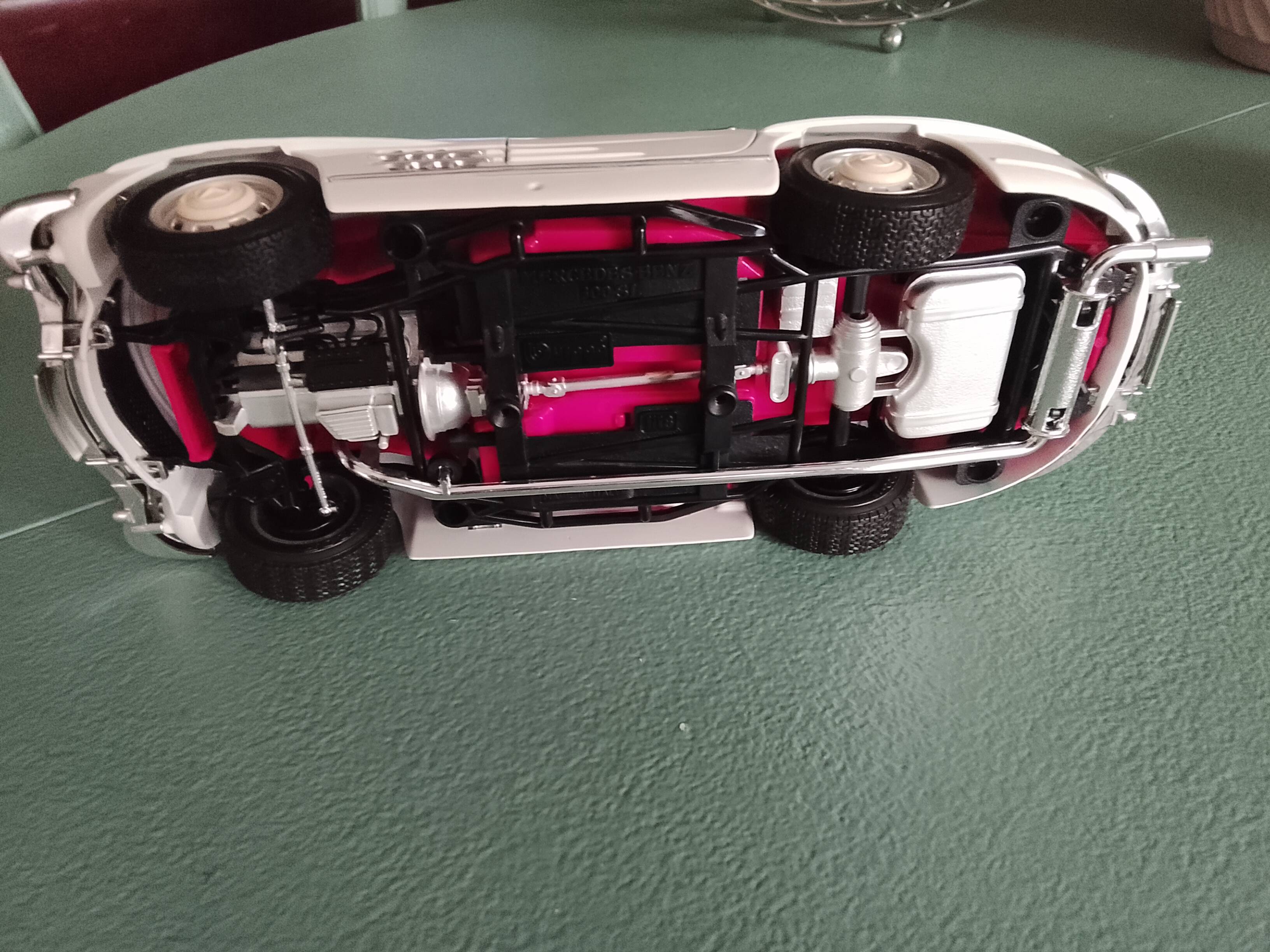 Miniature Mercedes-Benz 300 SL convertible