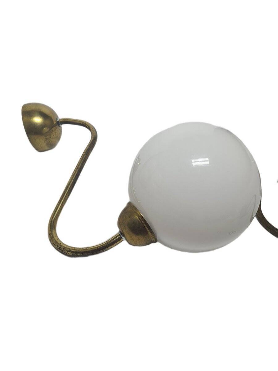 Vintage Art Deco wall lamp, Poland, 1950s