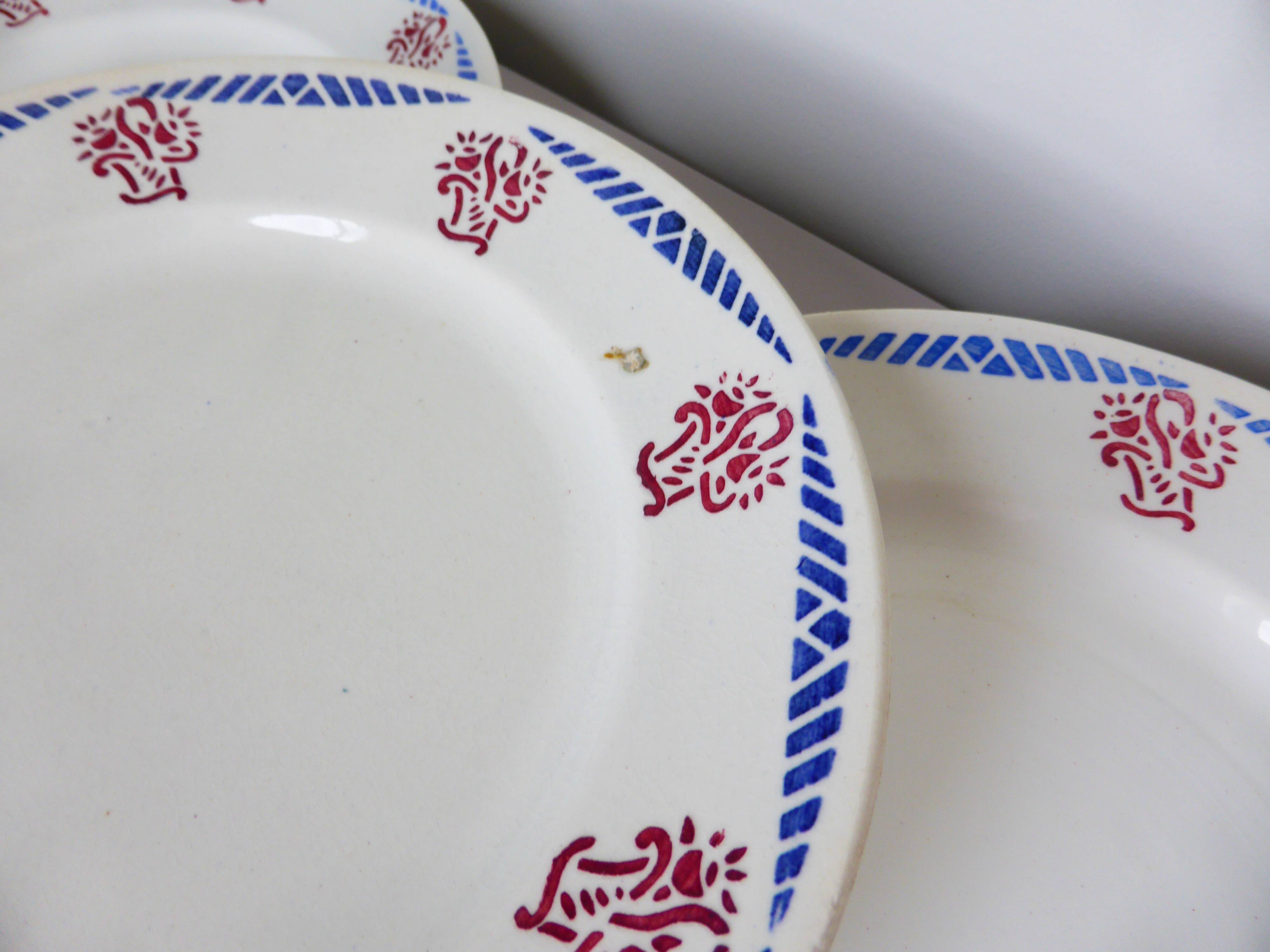 4 flat plates Laurut brothers model Toulouse 2008143