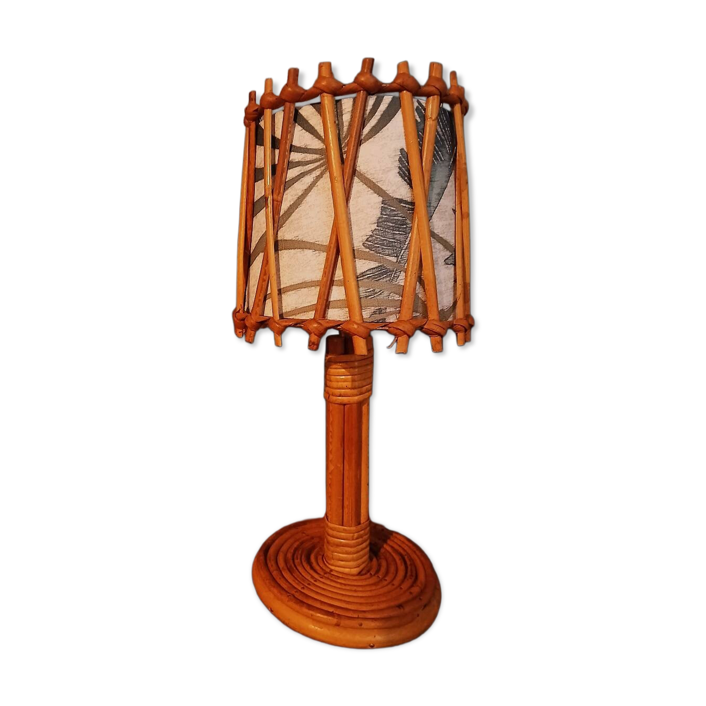 Louis Sognot Bamboo Lamp