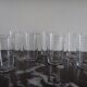 Lot of 7 glasses and 2 carafes