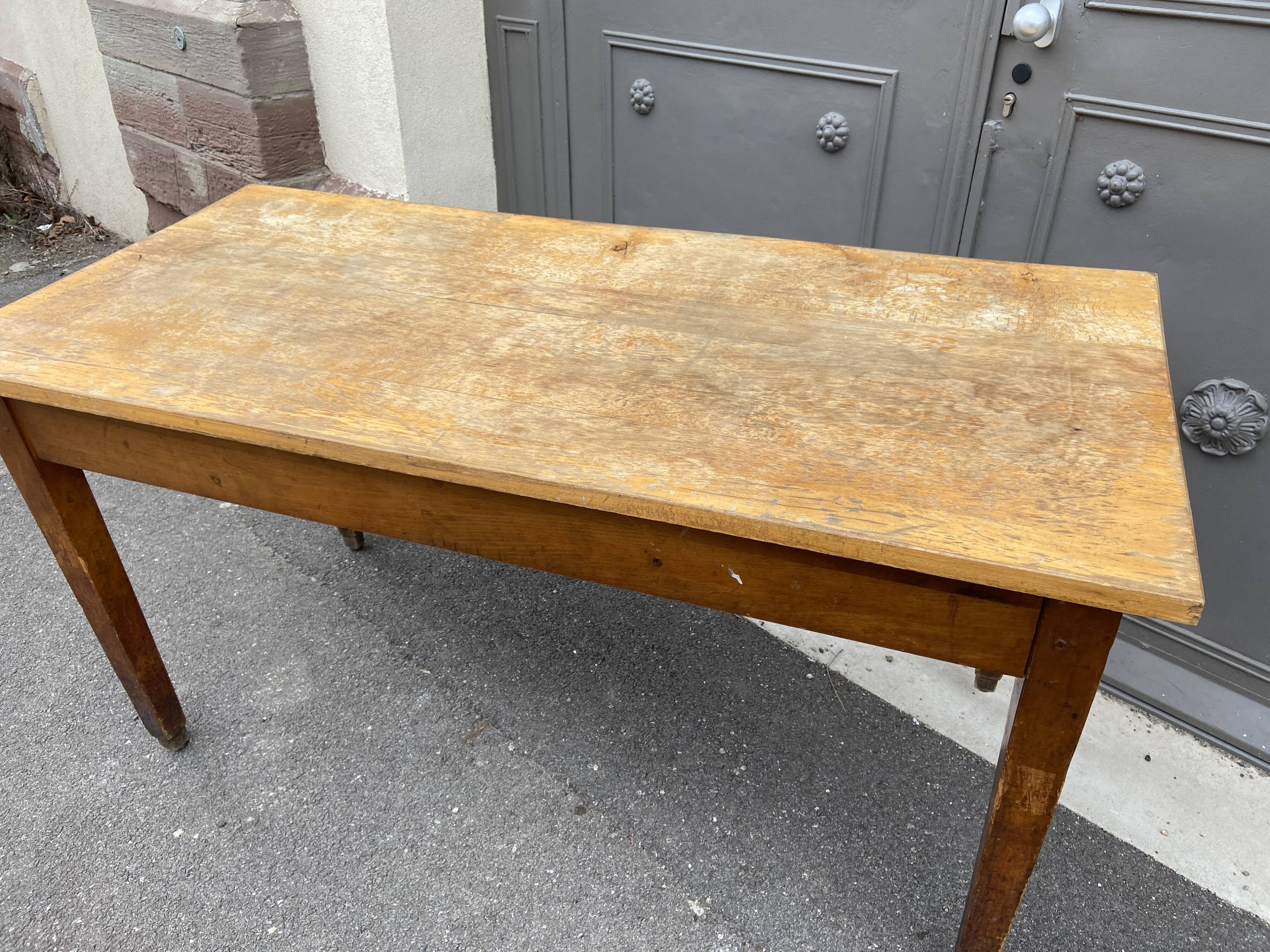 Old farmhouse table 1920