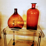 XXL amber apothecary bottle