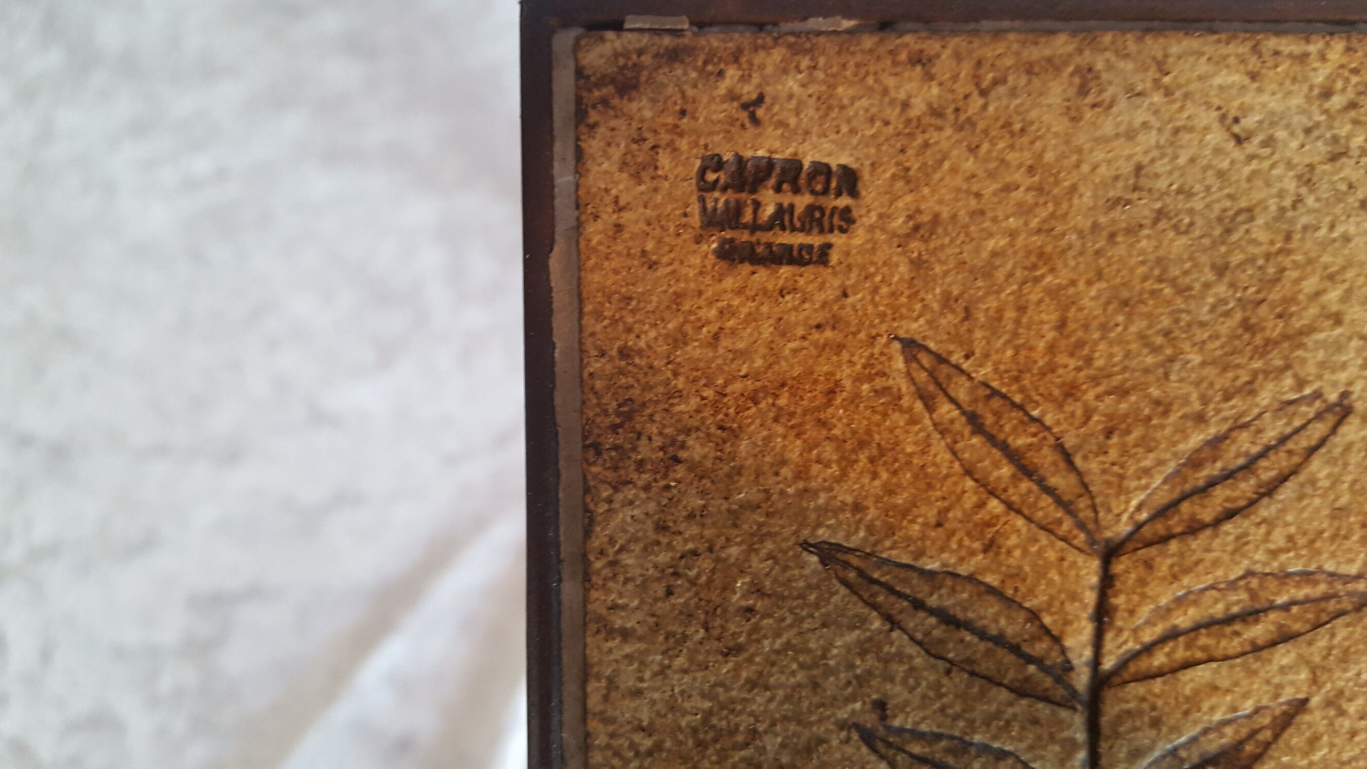 Table signé Capron