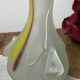 Vase in opaque glass paste