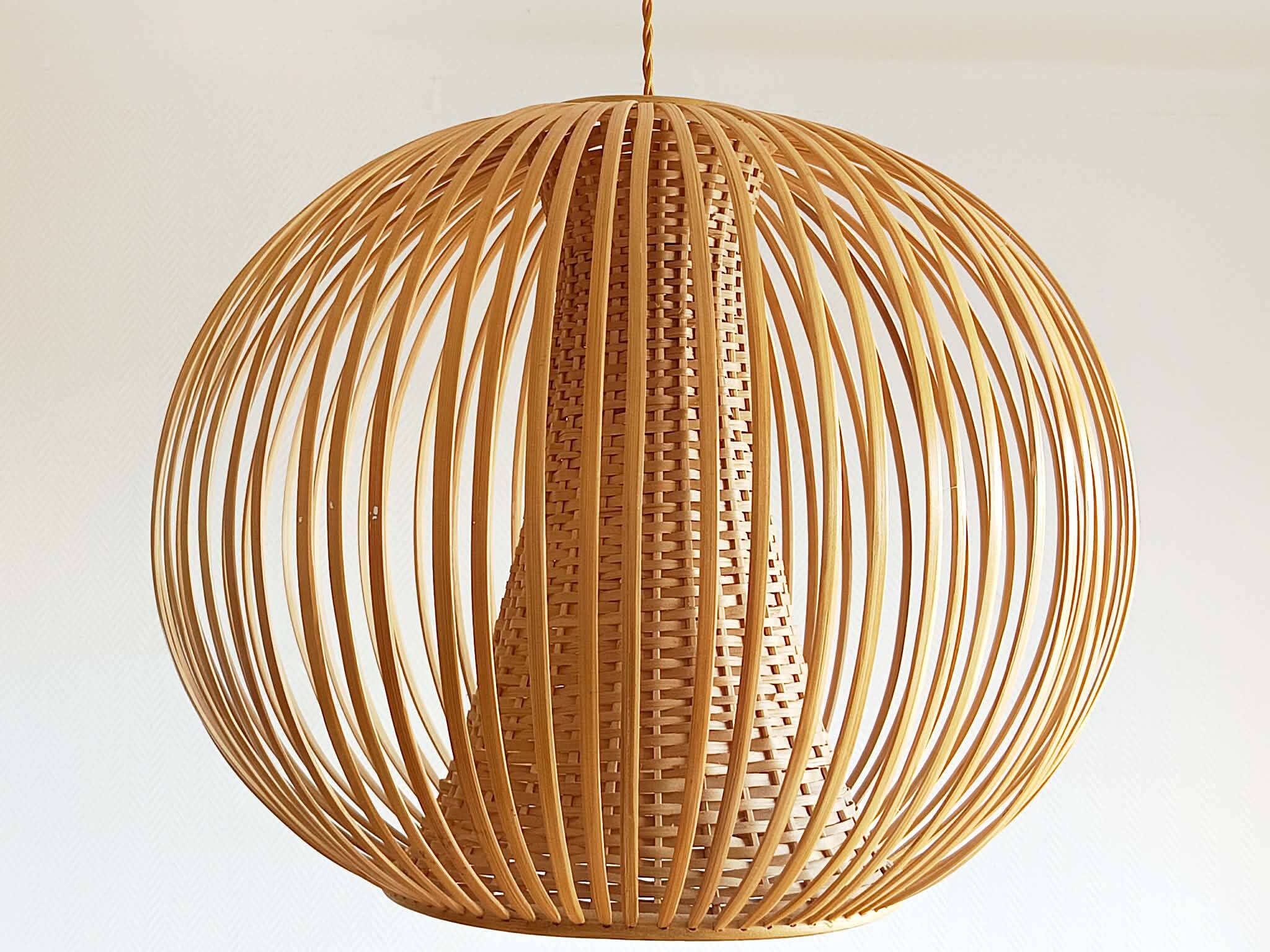 XXL bamboo ball pendant