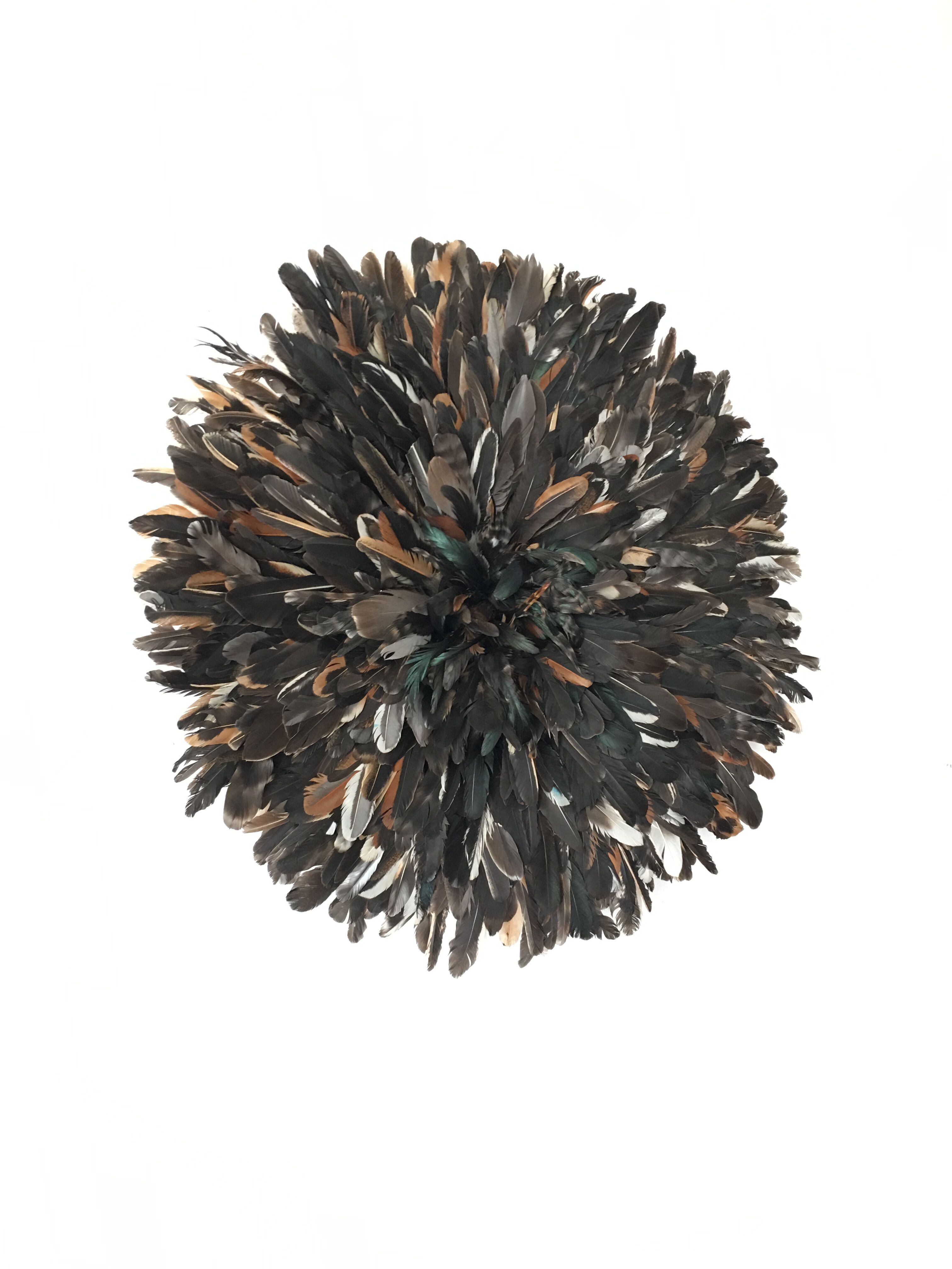 Juju hat black speckled 70 cm