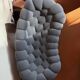 Roche Bobois Bubble canapé 3-4 places rounded fabric