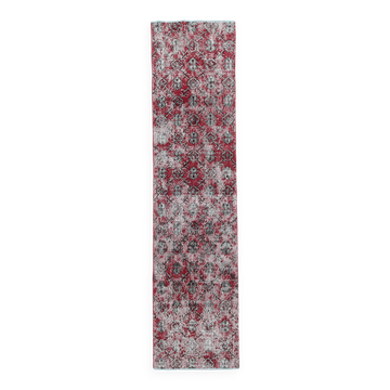 3x10 Vintage Floral Runner Rug, 70x306Cm