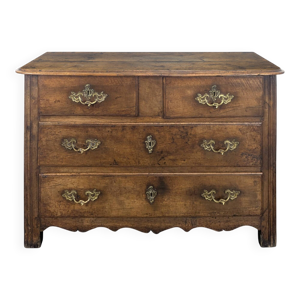 Commode en noyer massif