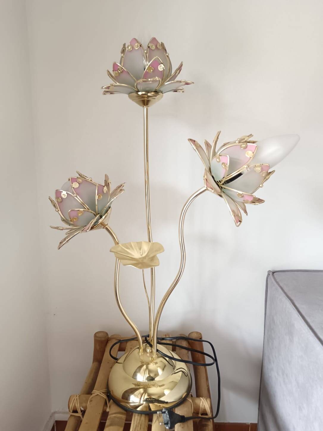 Lampe rétro nénuphar Kema Keur